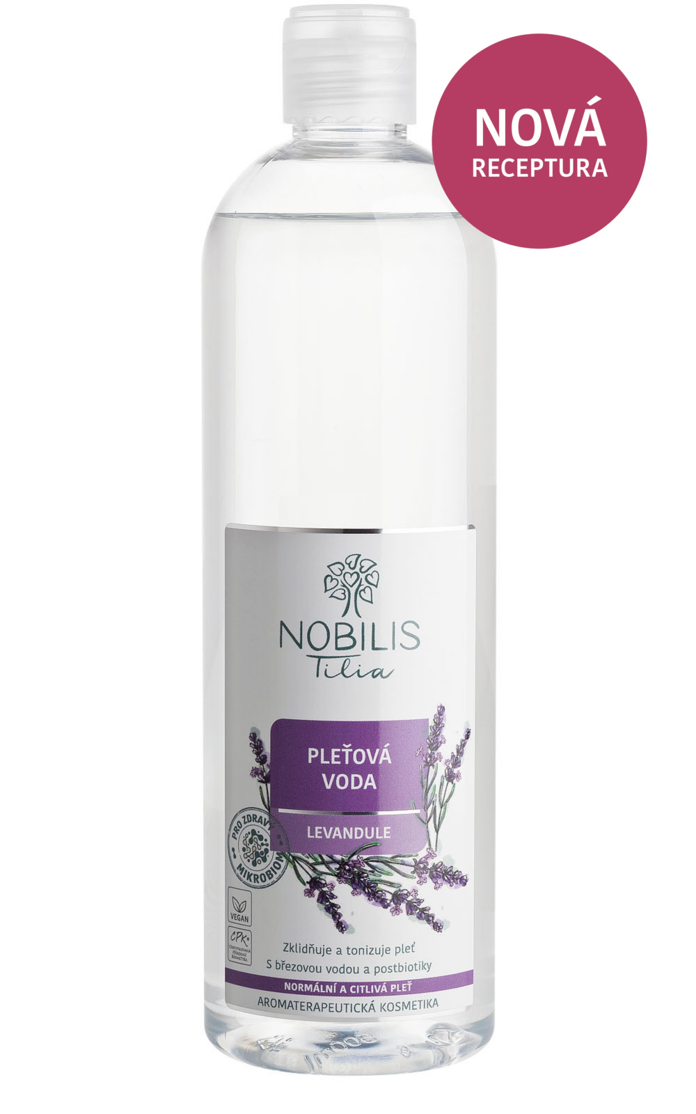 Nobilis Pleťová voda Levandule 500 ml