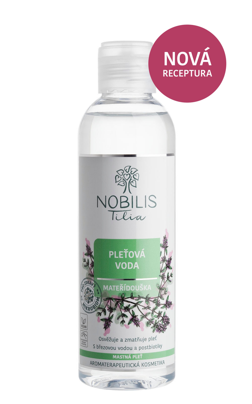 Nobilis Pleťová voda Mateřídouška 200 ml