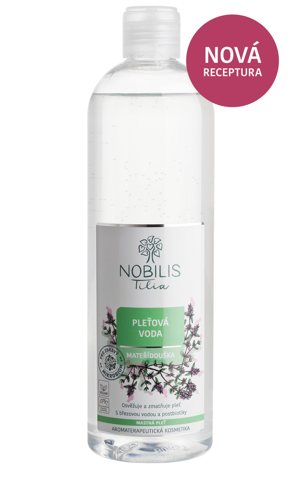 Nobilis Pleťová voda Mateřídouška 500 ml