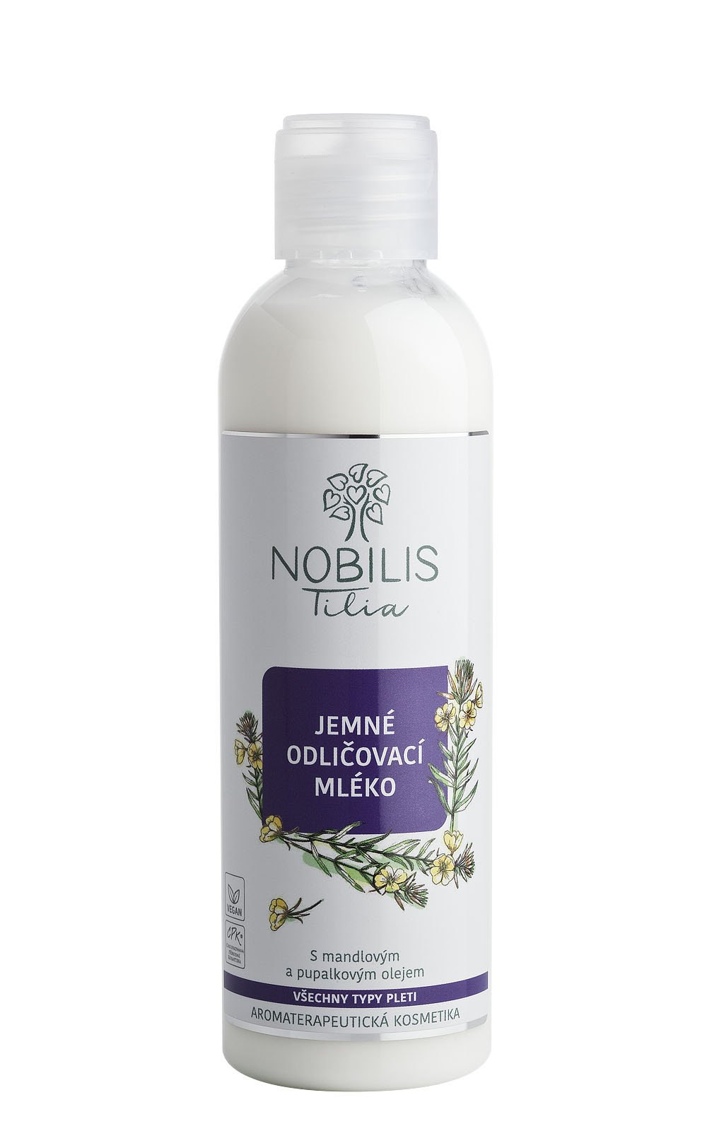 Nobilis Jemné odličovací mléko 200 ml