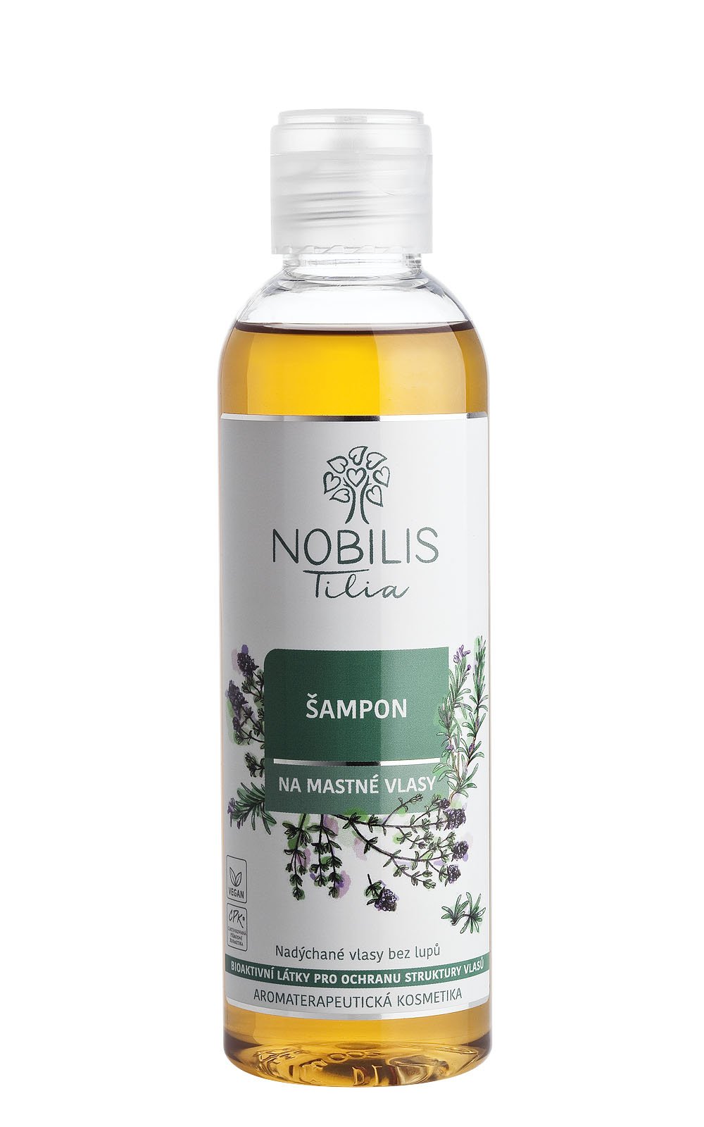 Nobilis Šampon na mastné vlasy 200 ml