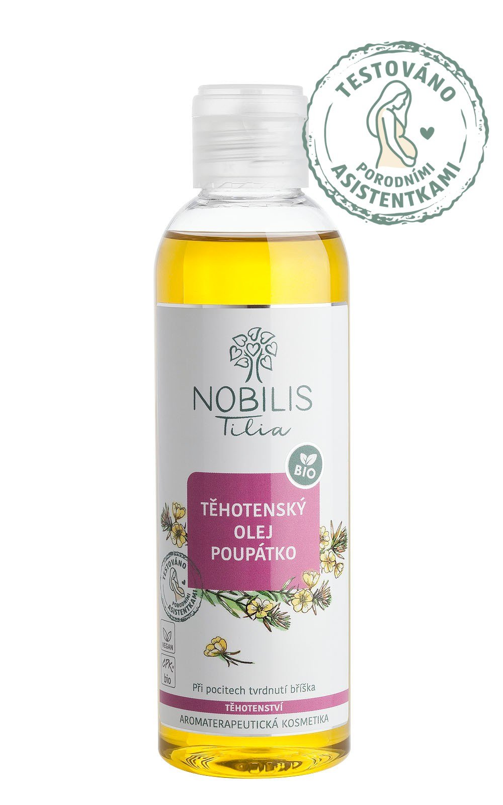 Nobilis Těhotenský olej Poupátko 200 ml