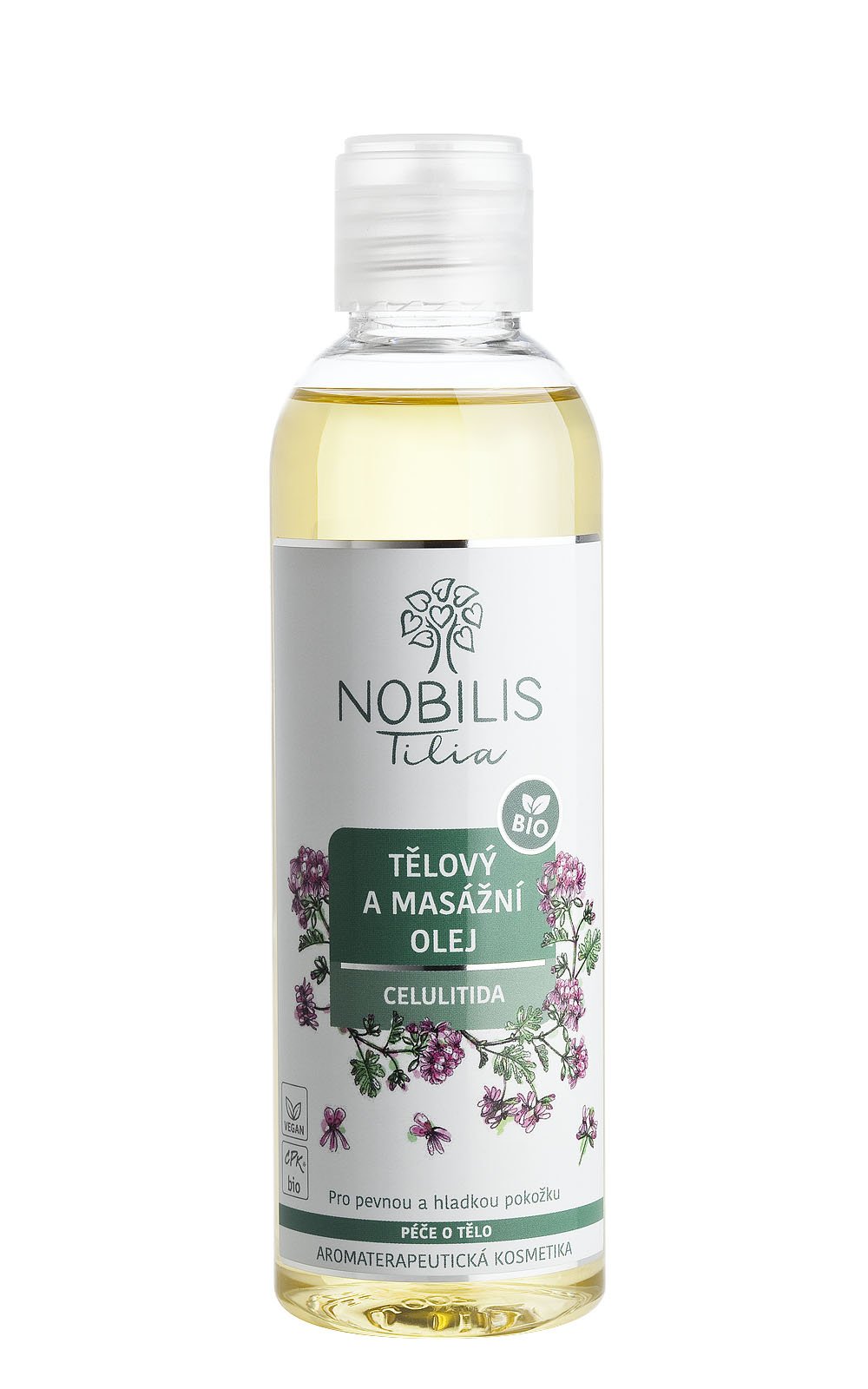 Nobilis Tělový a masážní olej Celulitida 200 ml