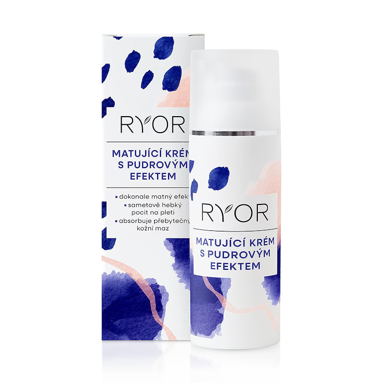 Ryor Matující krém s pudrovým efektem 50 ml