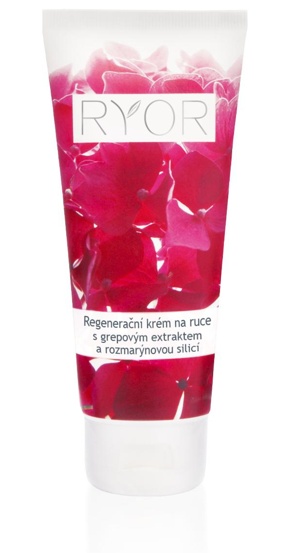 Ryor Regenerační krém na ruce s grepovým extraktem a rozmarýnovou silicí 100 ml