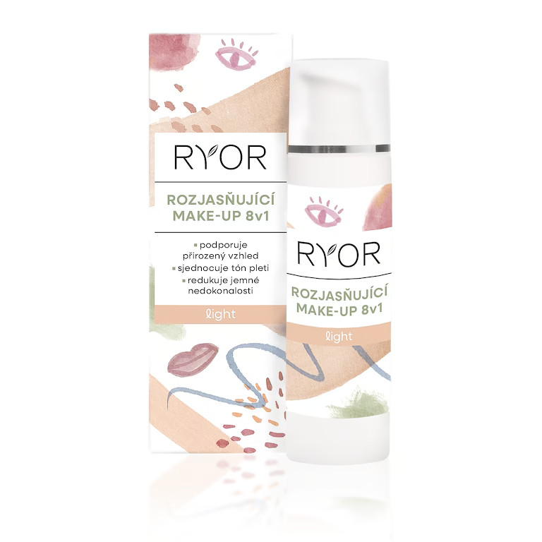 Ryor Rozjasňující make-up 8v1 LIGHT 30 ml