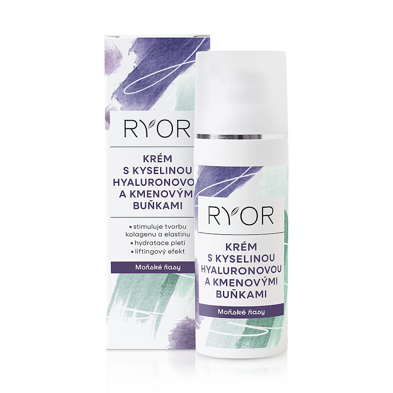 Ryor Krém s kyselinou hyaluronovou a kmenovými buňkami 50 ml