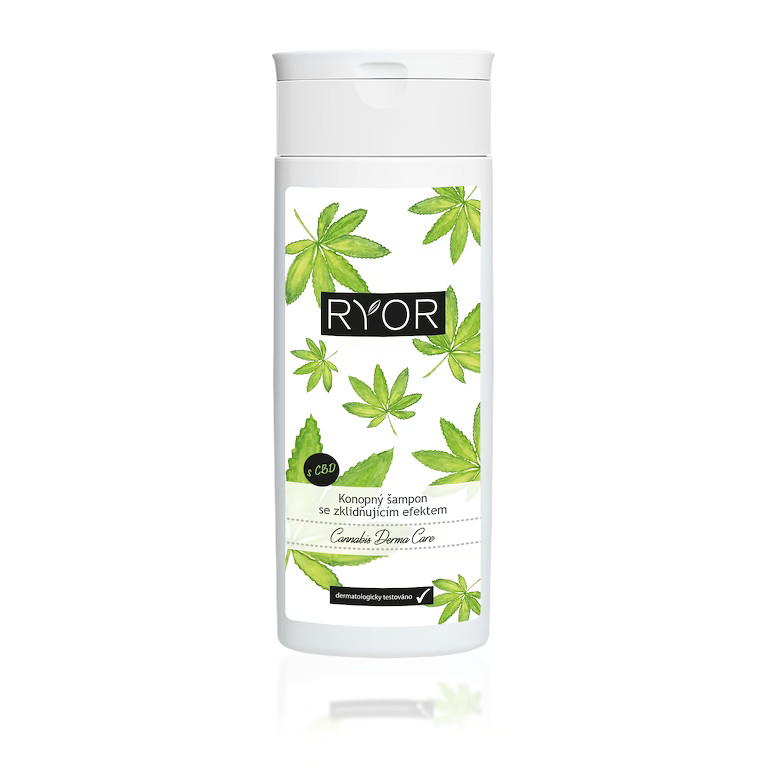 Ryor Konopný šampon se zklidňujícím efektem 200 ml