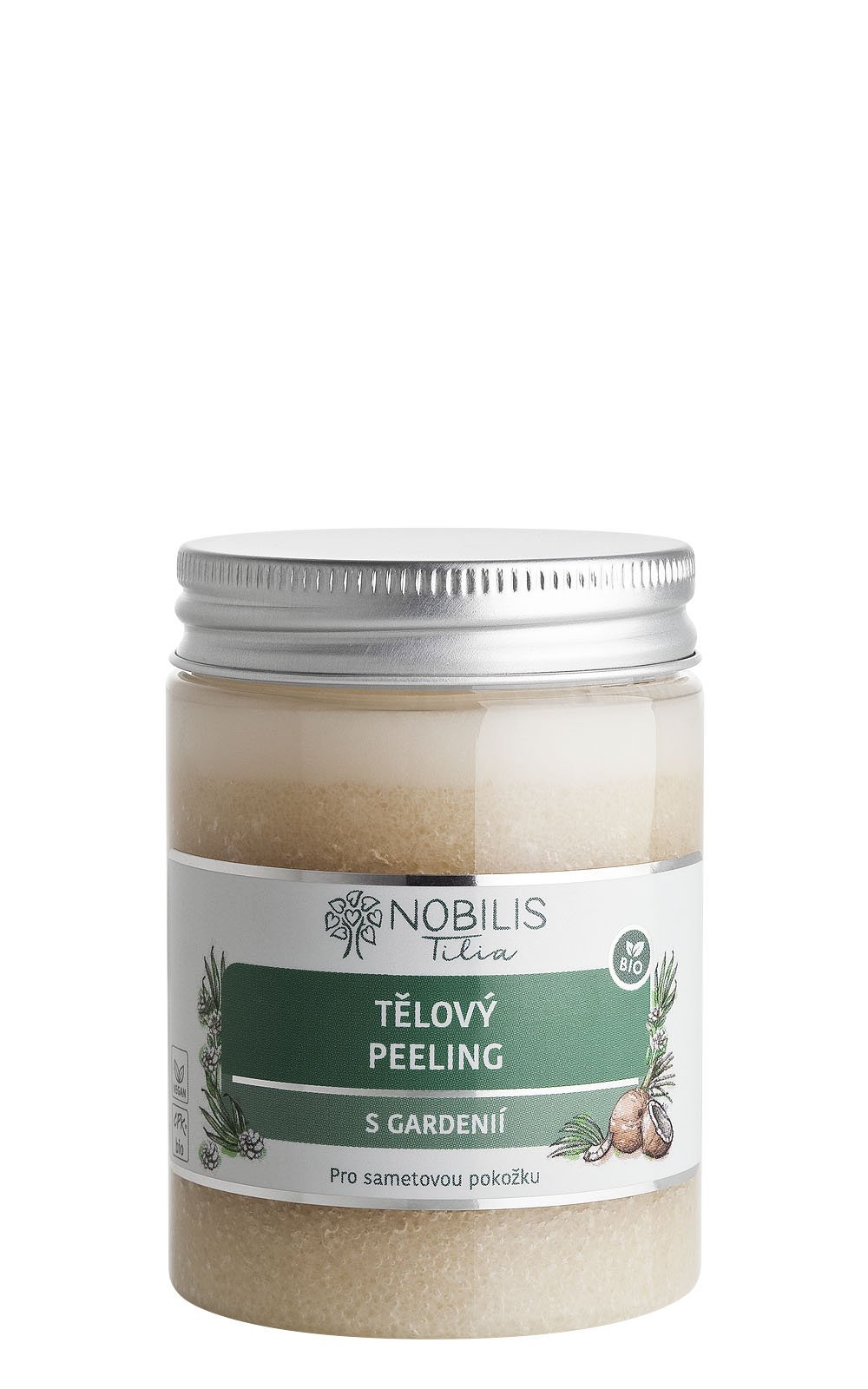 Nobilis Tělový peeling s gardenií 100 ml