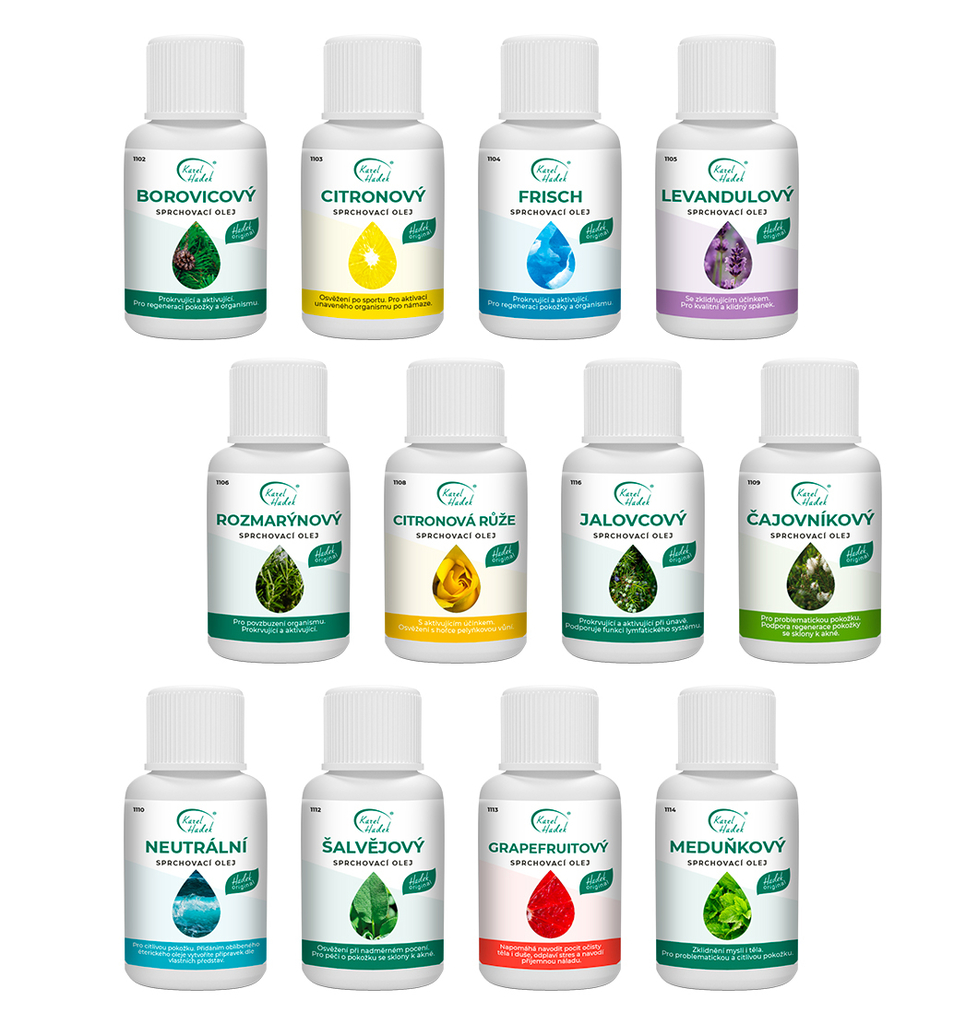 KH - SADA SPRCHOVACÍCH OLEJŮ 12 x 20 ml