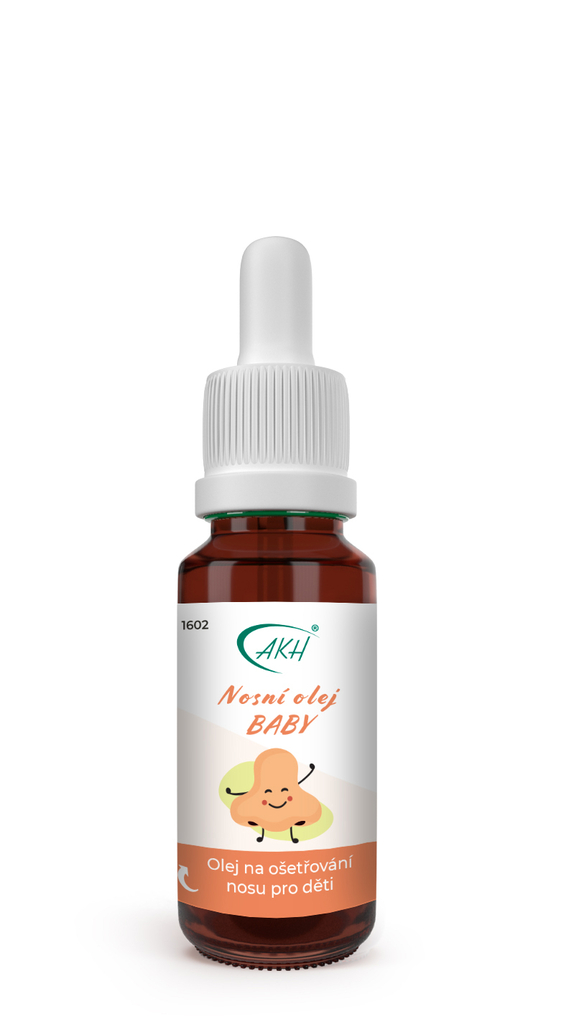 KH - NOSNÍ OLEJ BABY  Olej na ošetřování nosu pro děti 10 ml