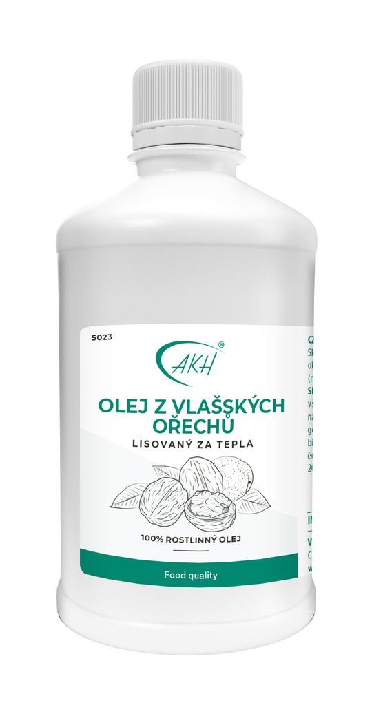 KH - OLEJ Z VLAŠSKÝCH OŘECHŮ LZT 500 ml