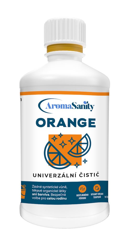 AS - Pomerančový aroma-čistič ORANGE 500 ml