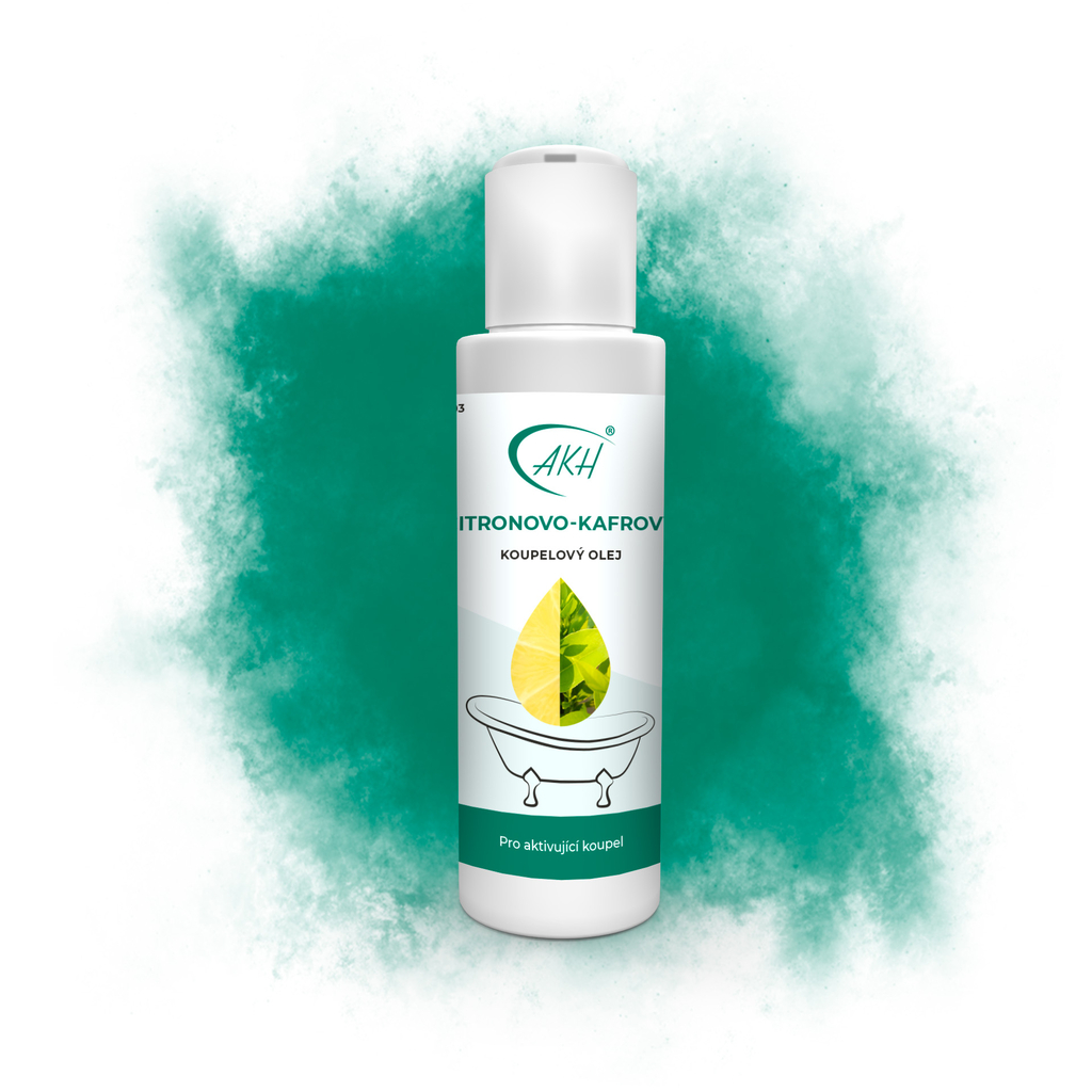 KH - CITRONOVO-KAFROVÝ koupelový olej 100 ml