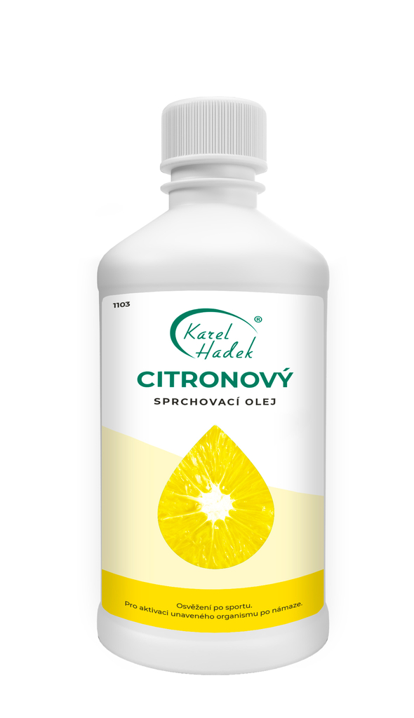 KH - CITRONOVÝ Sprchovací olej 500 ml
