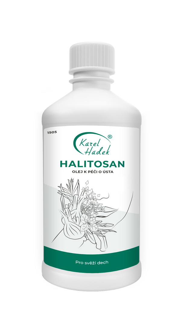 KH - HALITOSAN Ústní vyplachovací olej 500 ml