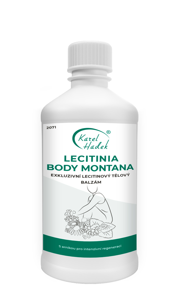 KH - LECITINIA BODY MONTANA Exkluzivní lecitinový tělový balzám s arnikou 500 ml