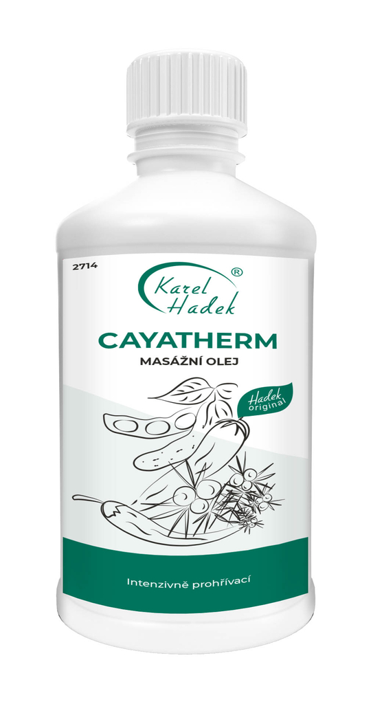 KH - CAYATHERM Masážní olej 500 ml