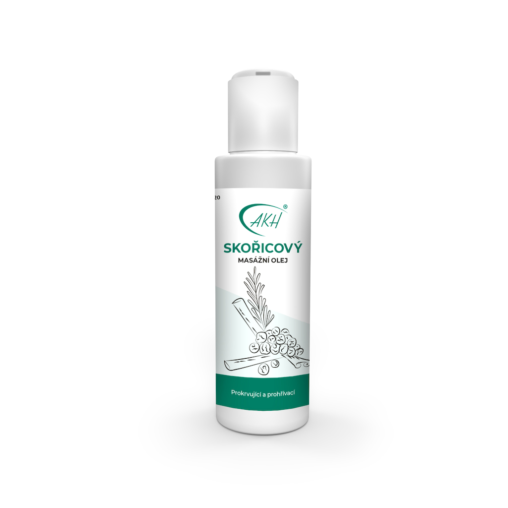 KH - SKOŘICOVÝ masážní olej 100 ml