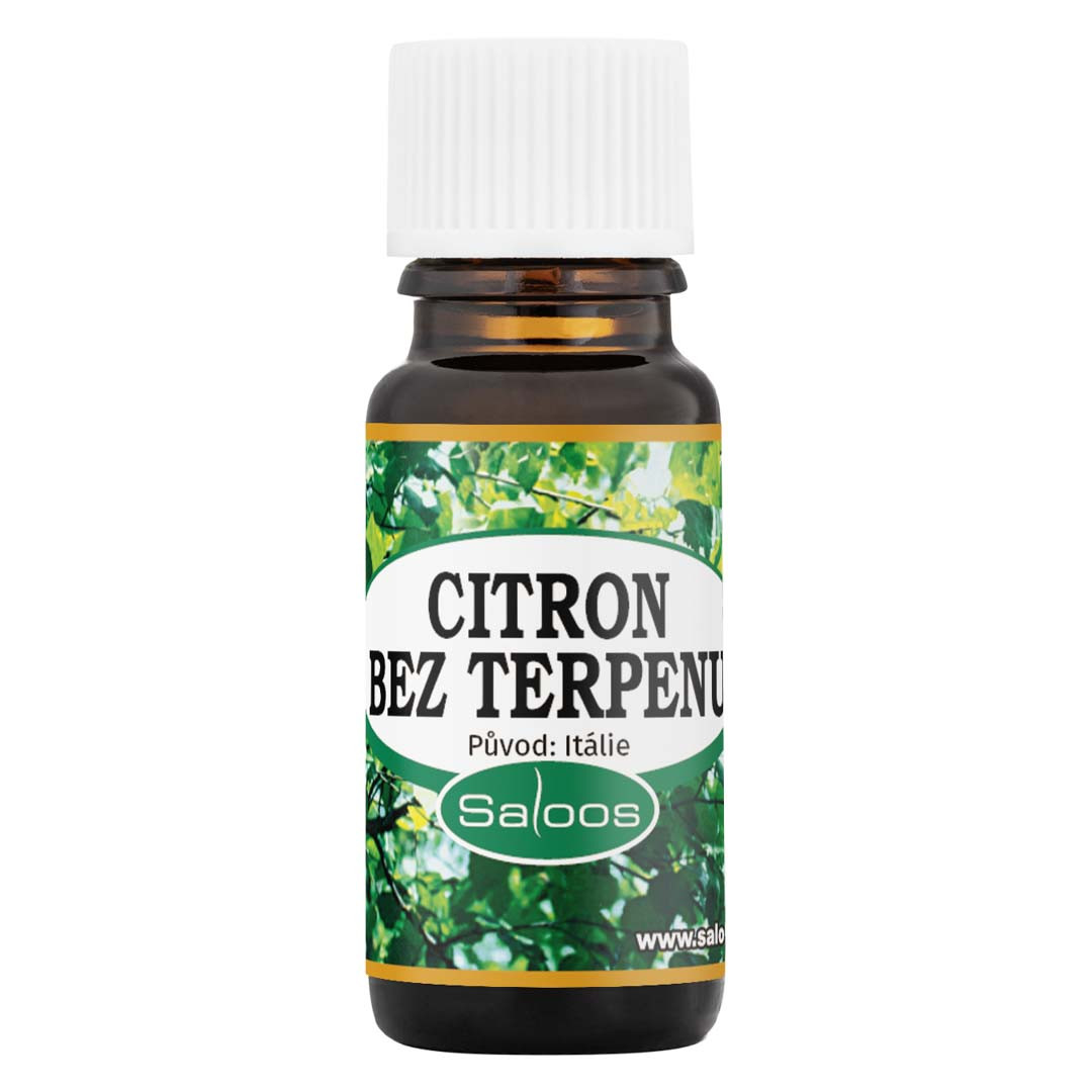 Saloos přírodní esenciální olej CITRON BEZ TERPENU 10 ml