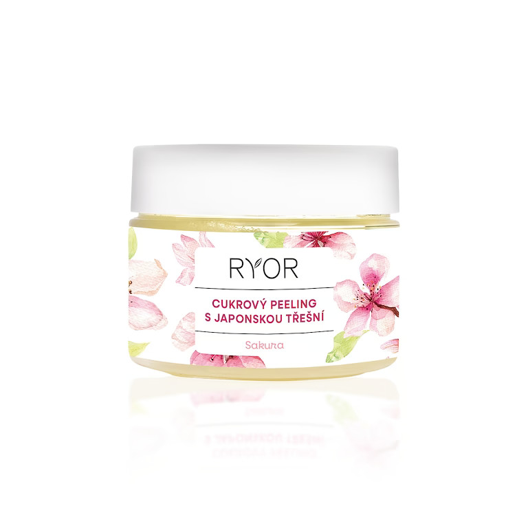 Ryor Sakura Cukrový peeling s japonskou třešní 325 g