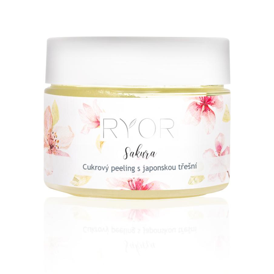 Ryor SAKURA - Cukrový peeling s japonskou třešní 325 g