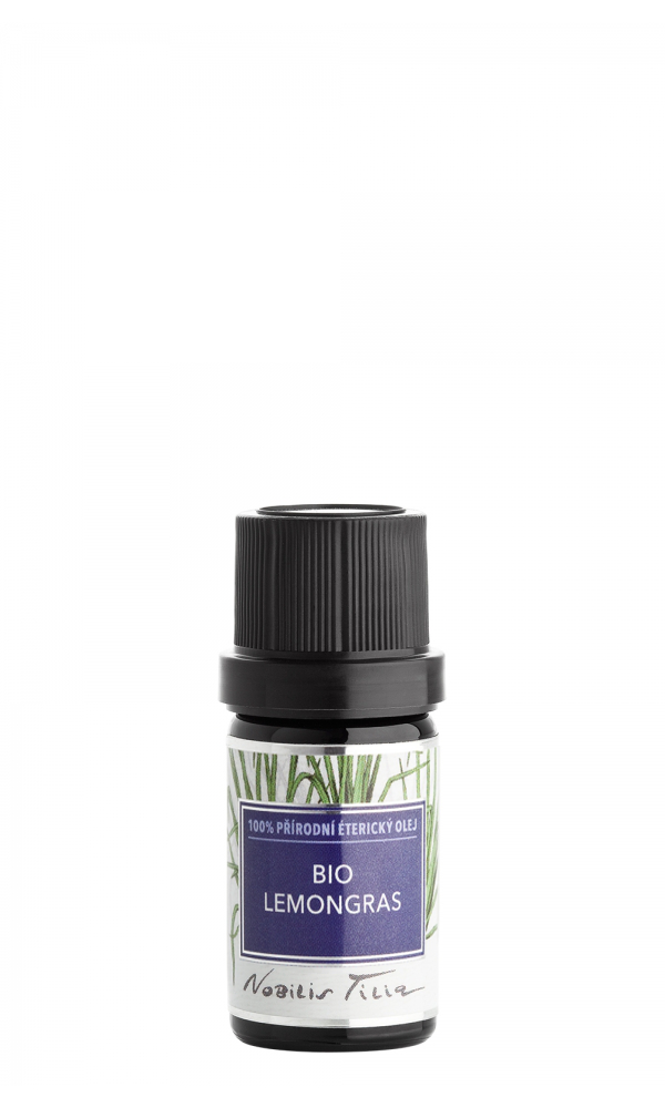 Nobilis Éterický olej Bio Lemongras 2 ml tester sklo