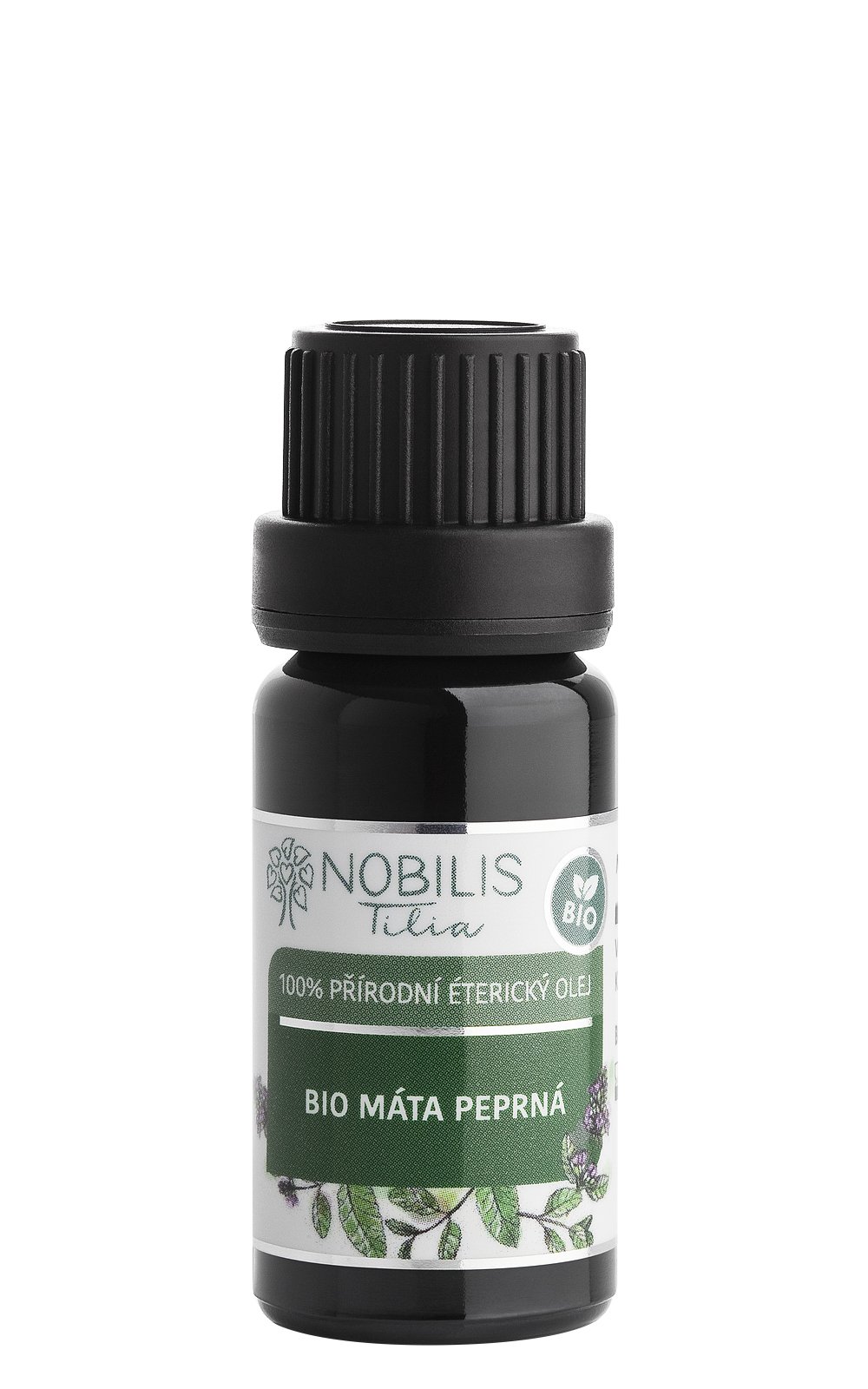 Nobilis Éterický olej Bio Máta peprná 2 ml tester sklo