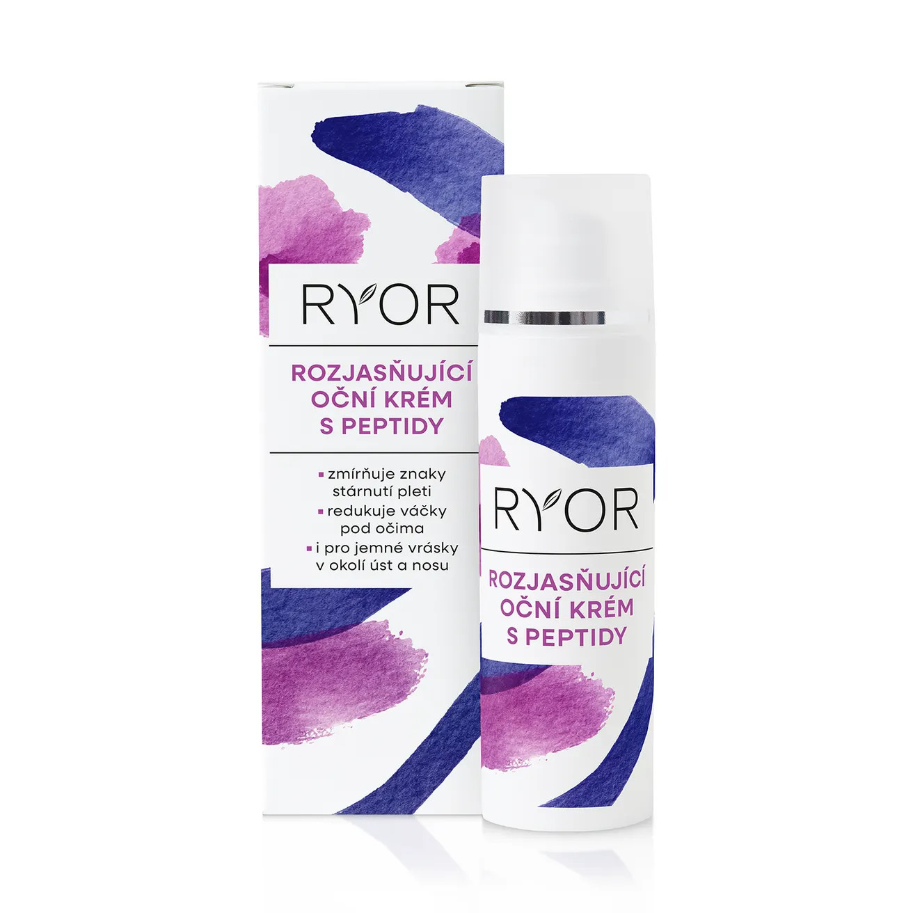 Ryor Rozjasňující oční krém s peptidy 30 ml