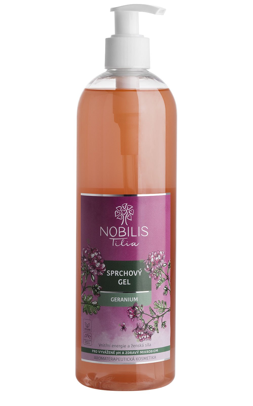 Nobilis Sprchový gel Geranium 500 ml