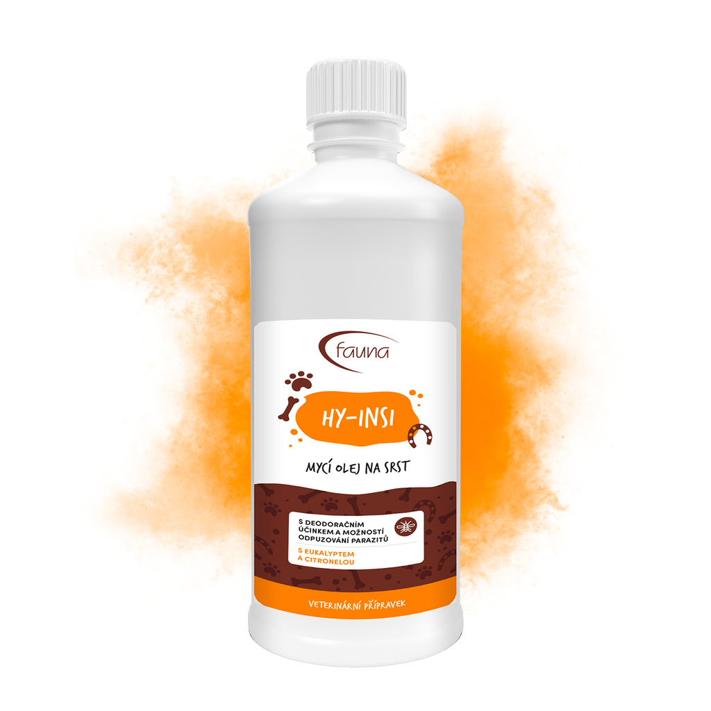 AF - HY-INSI mycí olej na srst 1000 ml