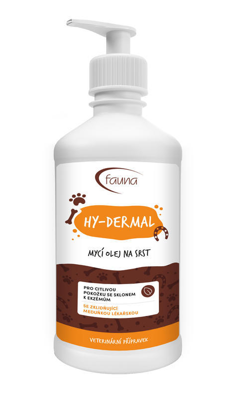 AF - HY-DERMAL Mycí olej na srst 500 ml