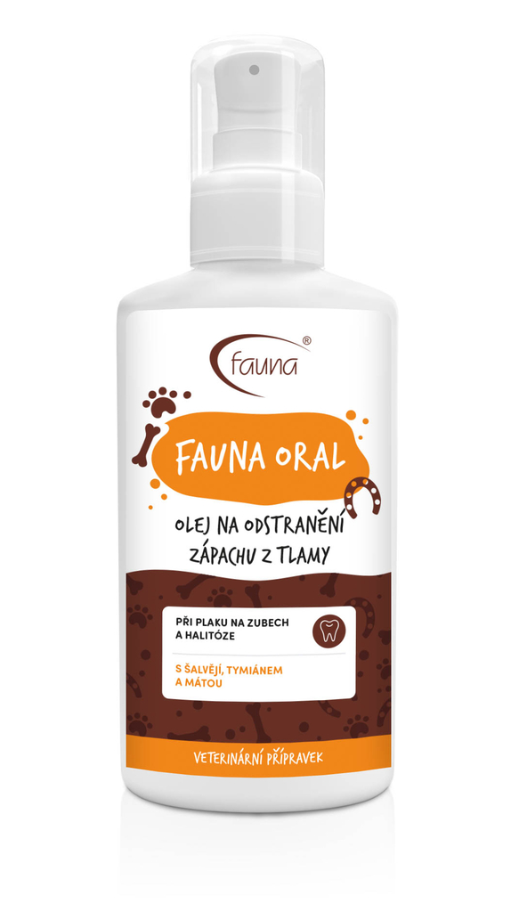 AF - FAUNA ORAL Olej na odstranění zápachu z tlamy 100 ml