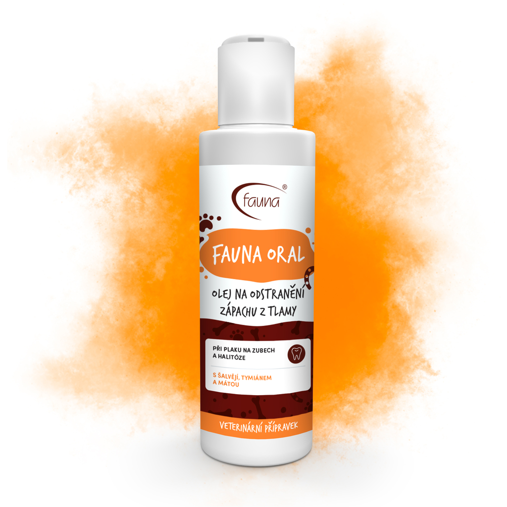 AF - FAUNA ORAL olej na odstranění zápachu z tlamy 200 ml