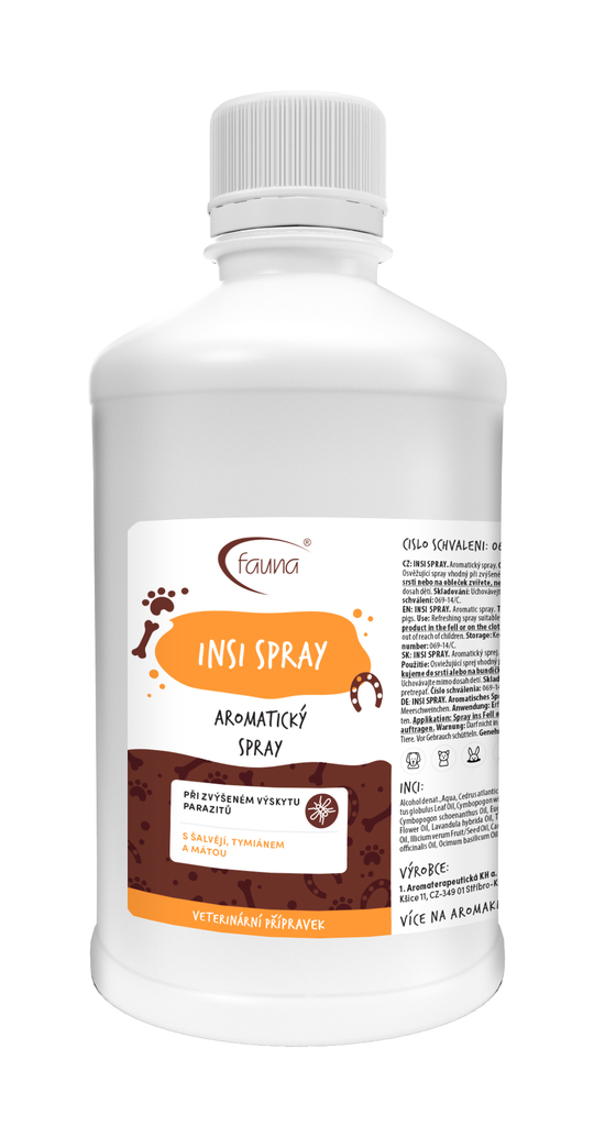 AF - INSI SPRAY při zvýšeném výskytu parazitů 500 ml