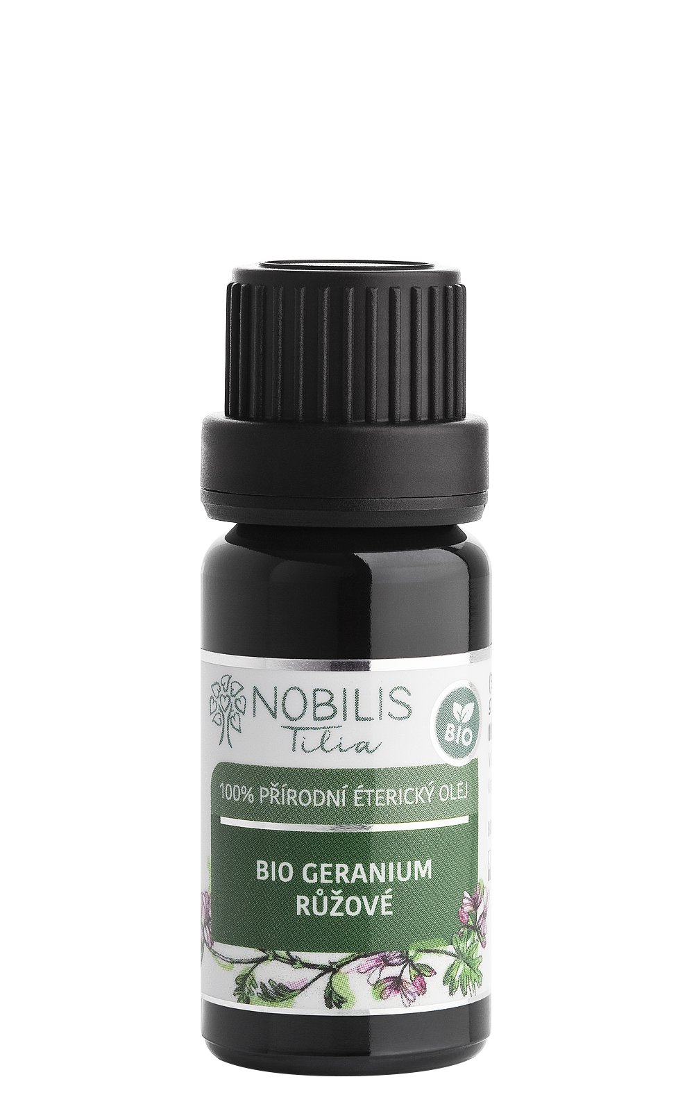 Nobilis Éterický olej Bio Geránium ružové (bourbon) 10 ml