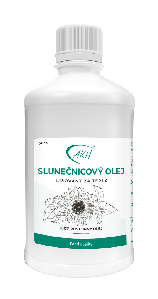 KH - SLUNEČNICOVÝ OLEJ LZT 500 ml