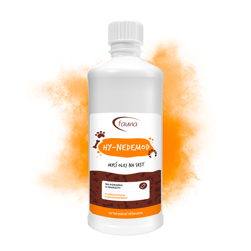 AF - HY-NEDEMOD mycí olej na srst 1000 ml