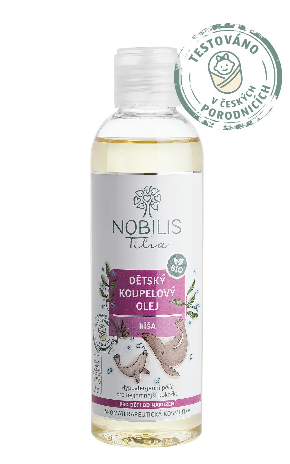 Nobilis Dětský koupelový olej Ríša 200 ml