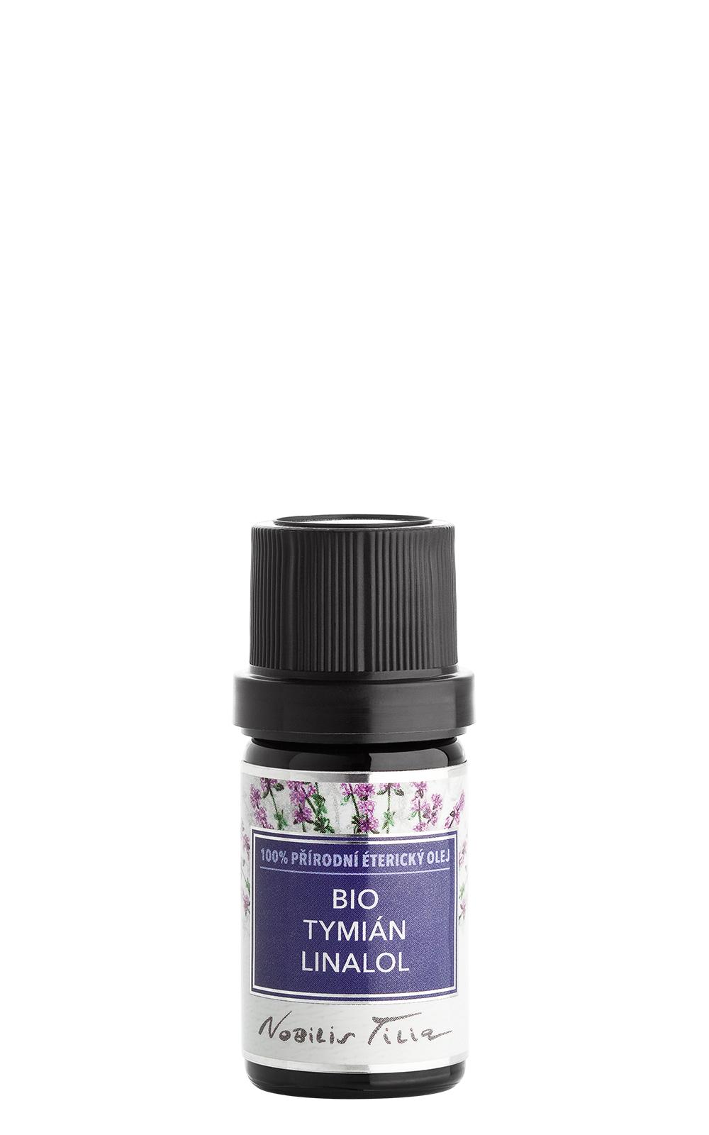 Nobilis Éterický olej Bio Tymián, linalol 2 ml tester sklo