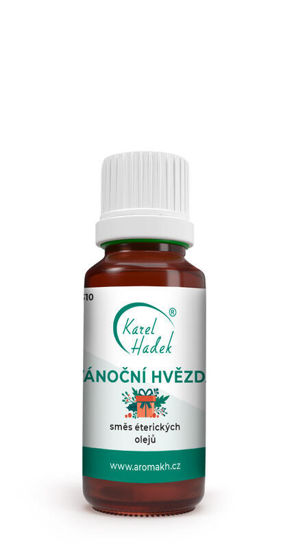 KH - VÁNOČNÍ HVĚZDA Směs éterických olejů 20 ml