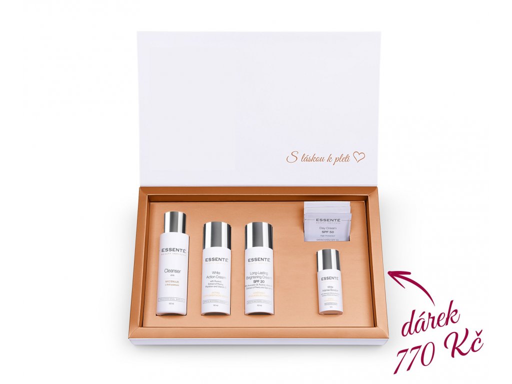 ESSENTÉ BEAUTY BOX WHITE ACTION