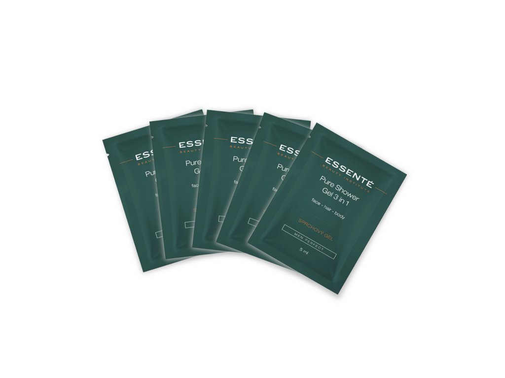 ESSENTÉ SPRCHOVÝ GEL 3V1 5X5 ML TESTER
