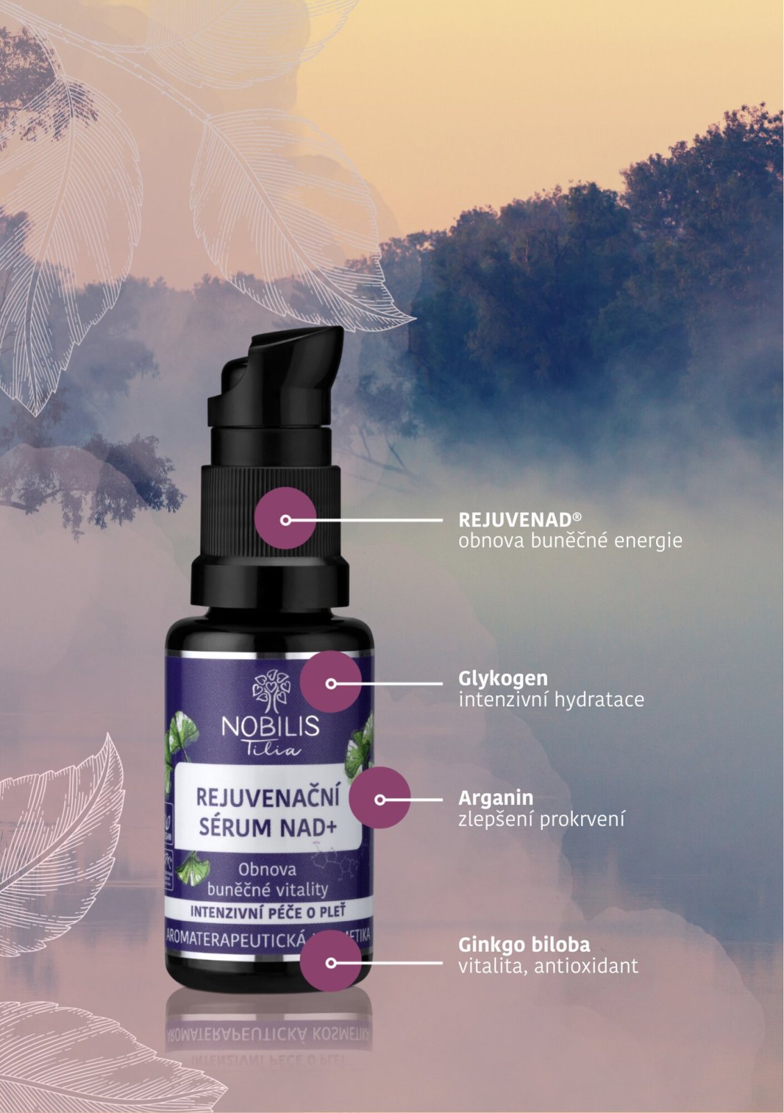 Nobilis Rejuvenační sérum NAD+ 20 ml