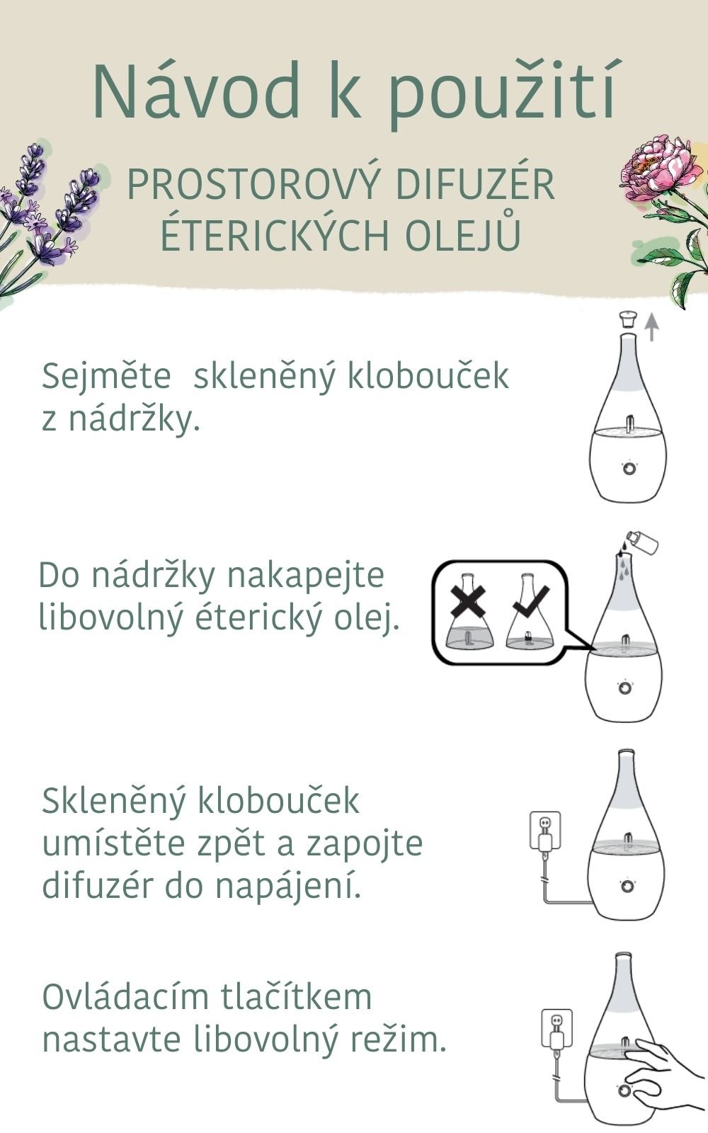 Nobilis Prostorový difuzér éterických olejů