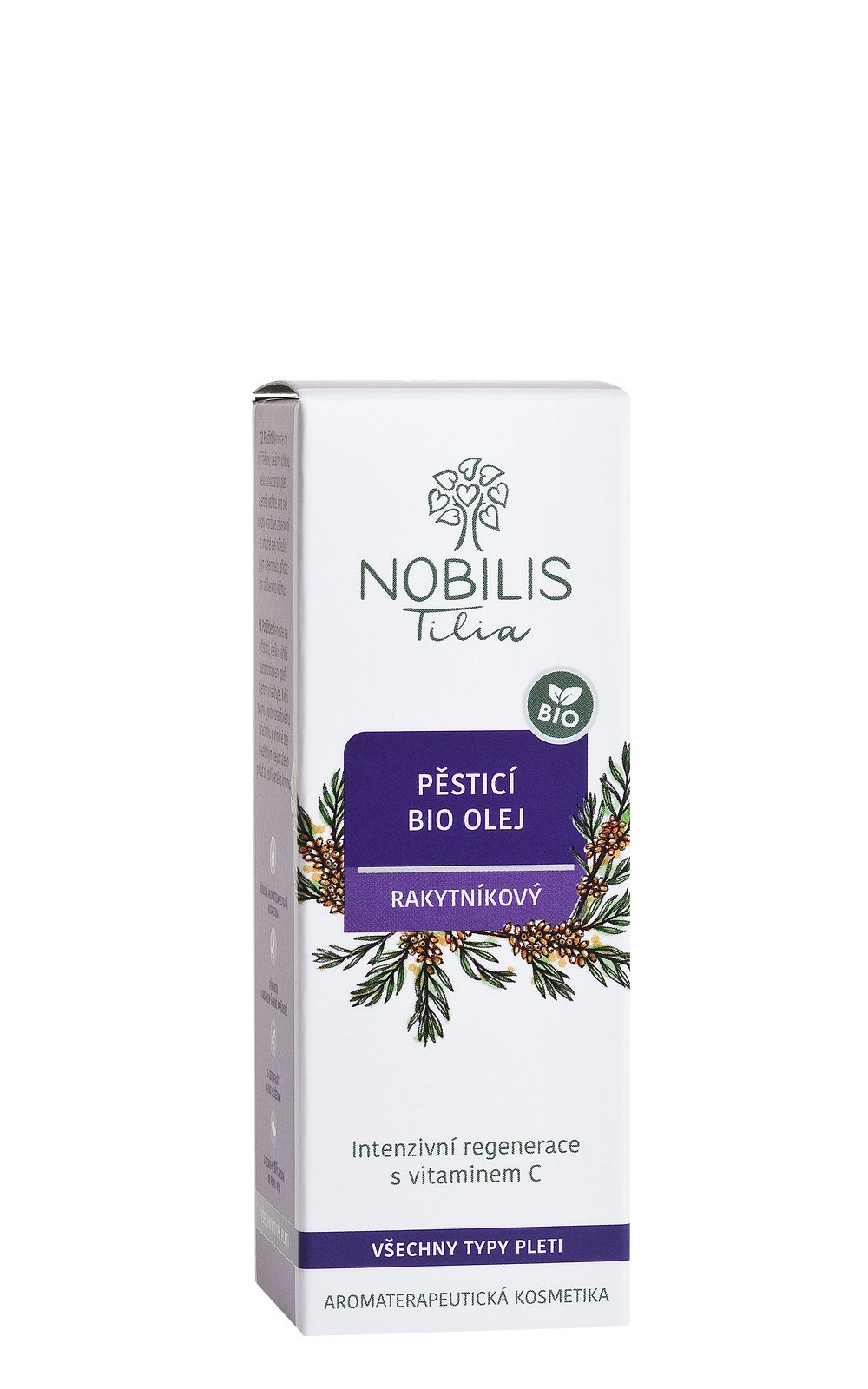 Nobilis Pěsticí BIO olej rakytníkový 20 ml fialové sklo
