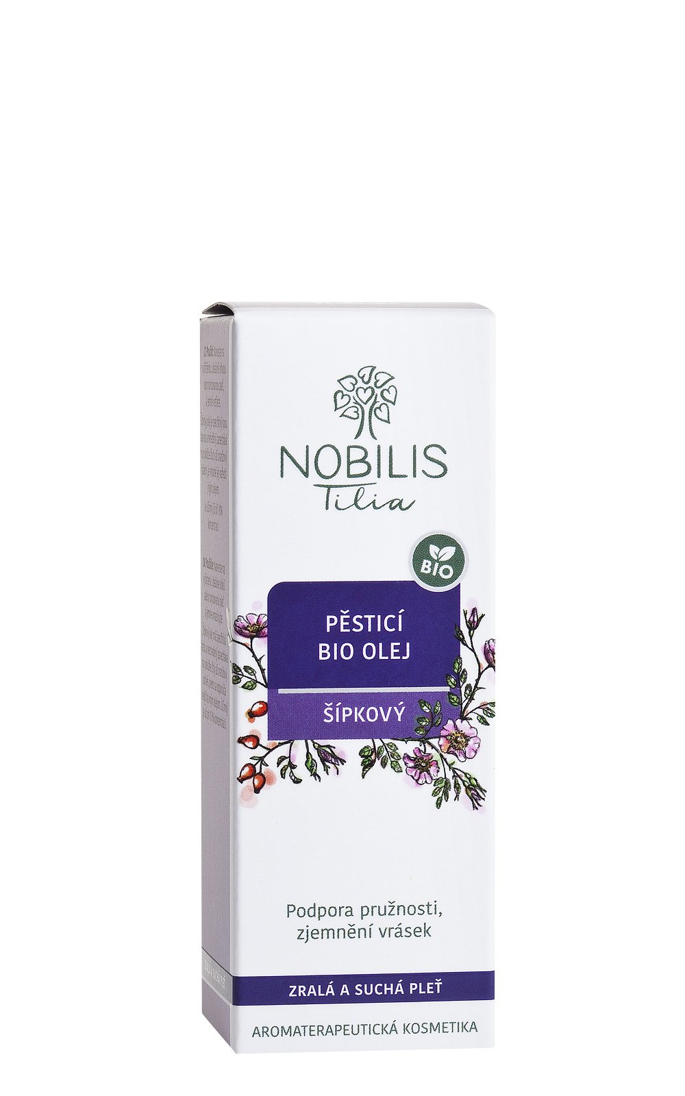 Nobilis Pěsticí BIO olej šípkový 20 ml fialové sklo