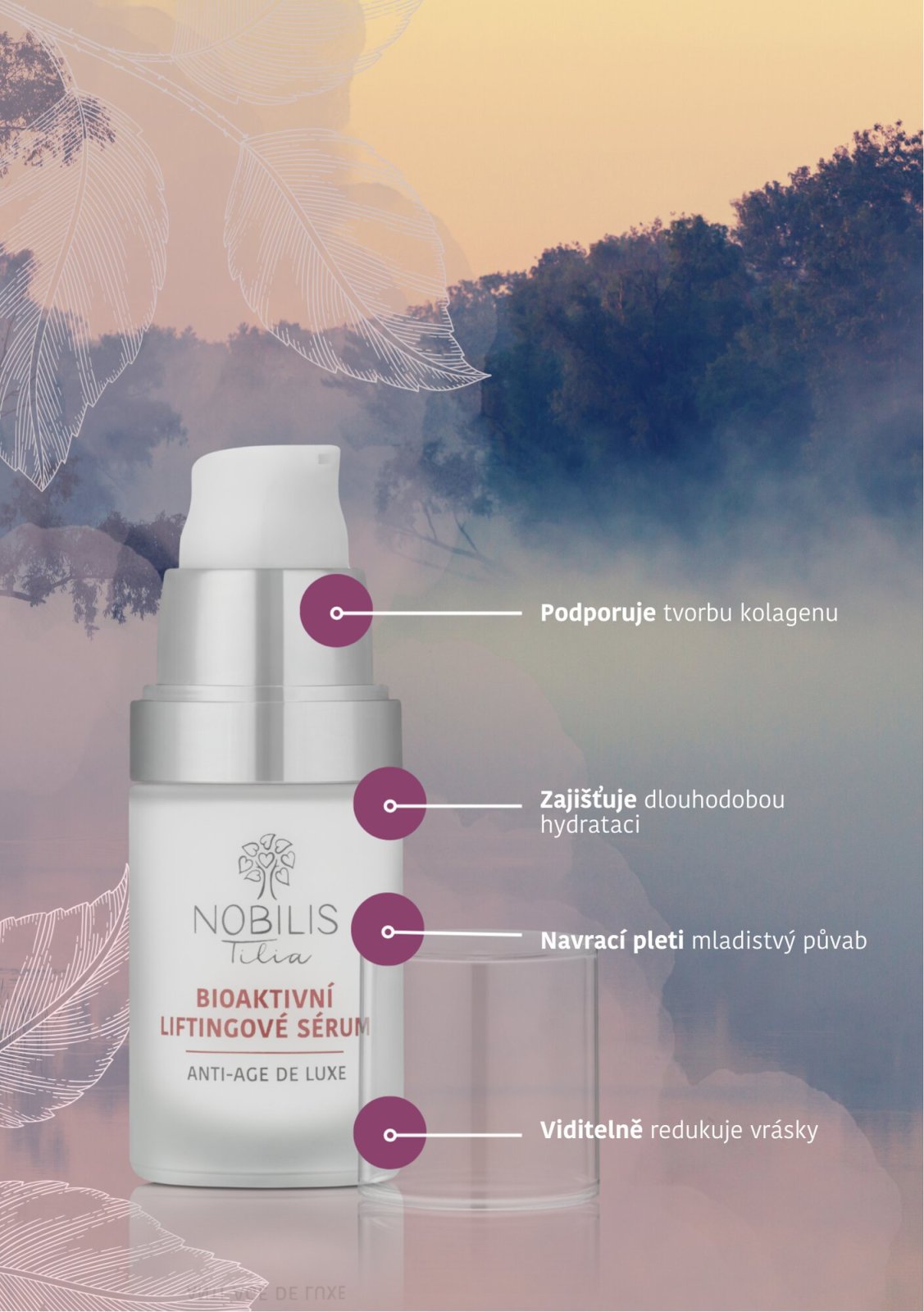 Nobilis Bioaktivní liftingové sérum 15 ml