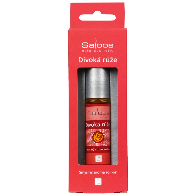 Saloos Bio aroma roll-on Divoká růže 9 ml