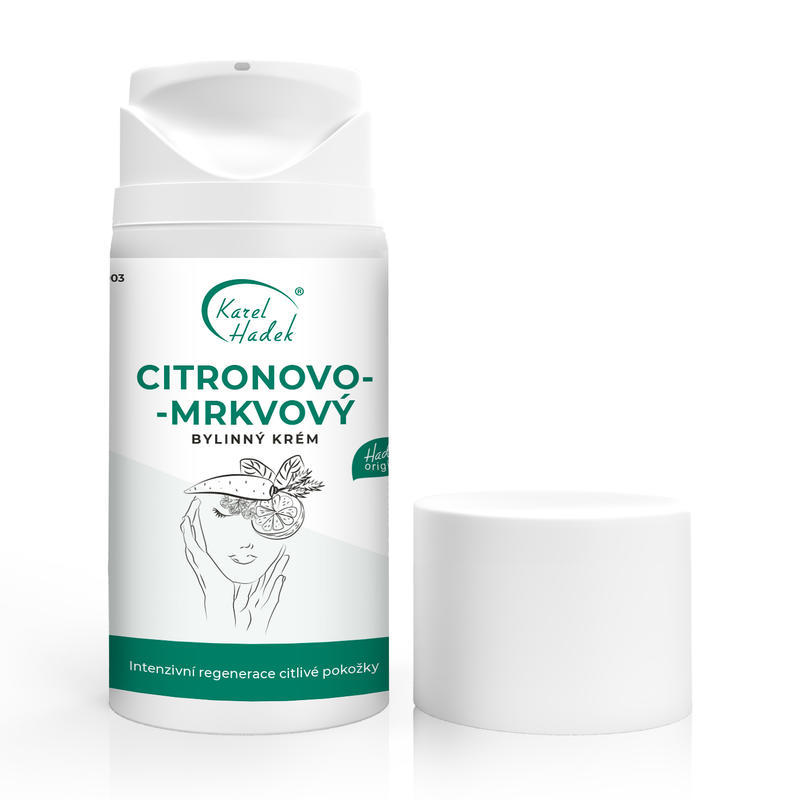 KH - CITRONOVO-MRKVOVÝ Speciální bylinný krém 100 ml